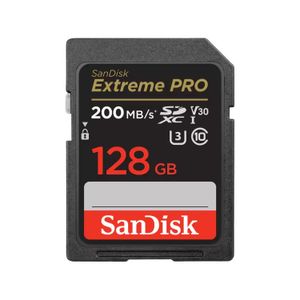 Memoria SD Sandisk Extreme Pro 200mb/s 128gb