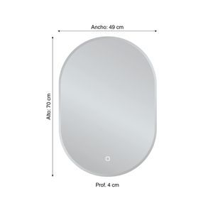 Espejo led Orange Viena 70x49cm