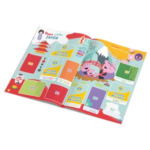 Álbum Peppa Pig Editorial Berlin Tapa Blanda + 3 Cajitas (150 Sobres)