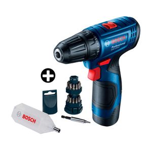 COMBO Atornillador 12V GSR 120 y 1 batería + Set de puntas Big Bit 25 piezas