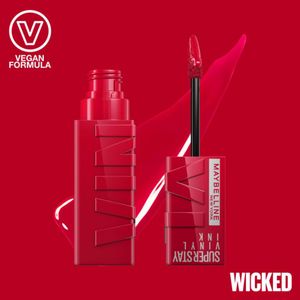 Labial Líquido Maybelline SuperStay Vinyl Ink 4.2ml Tono Wicked