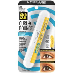 Mascara de Pestañas Maybelline Colossal Curl Bounce Waterproof Very Black