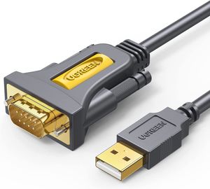 Cable Ugreen USB a RS232 DB9 Serial Chipset PL2303 Windows Linux Mac - 20211