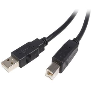 Cable Startech USB de 5m para Impresora Adaptador Negro - USB2HAB5M