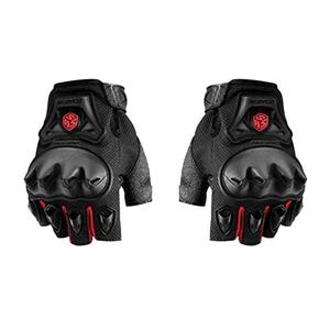 Guantes Miton Antideslizantes Motociclistas Scoyco MC29D Talla M Rojo
