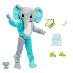 Muñeca Barbie Animales De La Selva Elefante