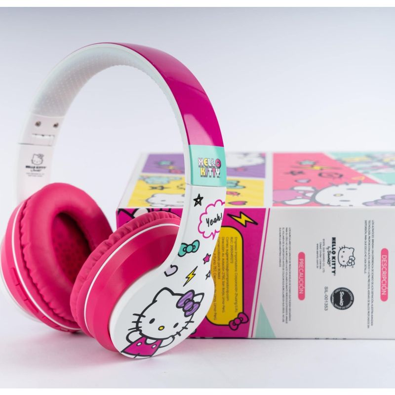 Audífonos Inalámbricos Hello Kitty Bluetooth Wireless Headphones