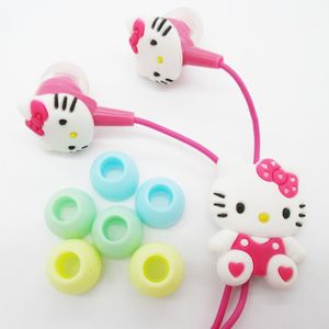 Auriculares Estéreo Hello Kitty Alta Calidad Audifonos Silicona K07