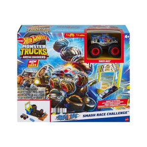 Pista De Juguete Hot Wheels Arena De Demolición Race Ace