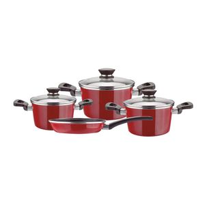 Set de ollas acero Vitrificado 7 piezas