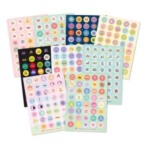 Set de Stickers Ingenial Mix x 9 unds.