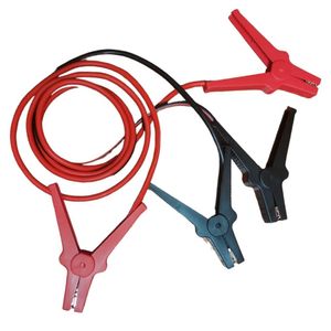 Cable para Batería de Auto 400Amp Pinzas Cocodrilo Cobre 2.5 Metros