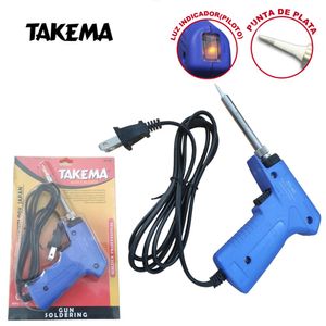 Cautin Tipo Pistola Punta de Plata 30W130W TAKEMA ZD-90 Soldar 60Hz