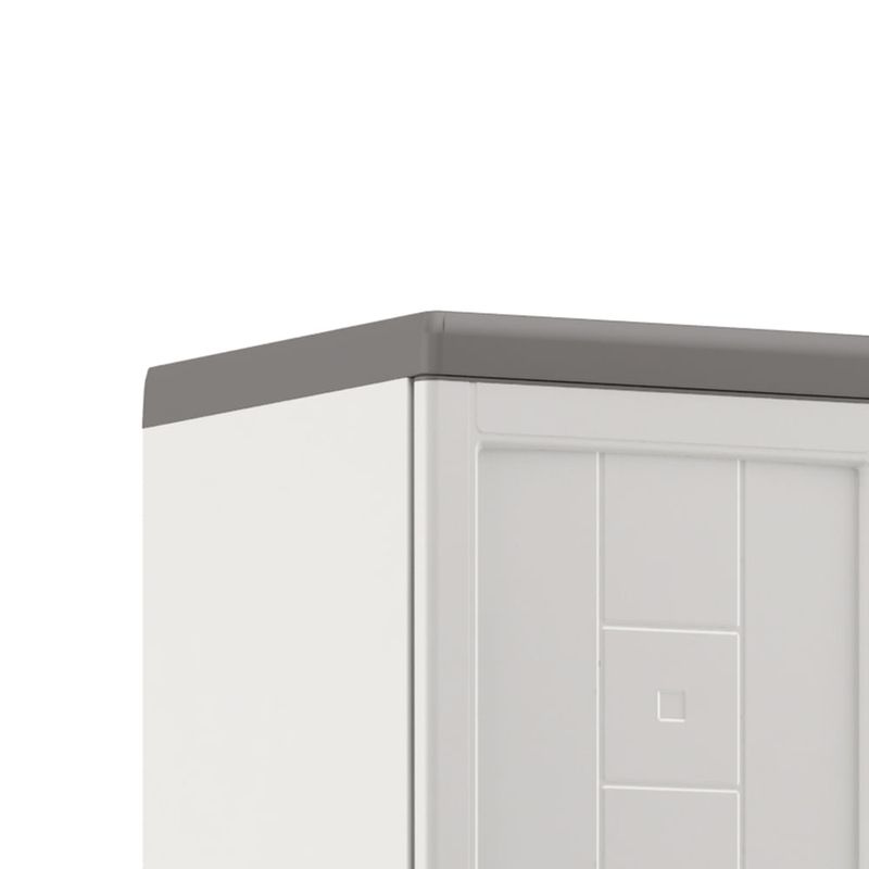 COMBO Estantería plástico 5 niveles + Armario Jolly 3 bandejas