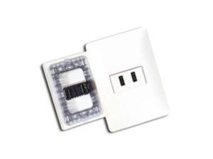Toma Usb Doble Bm1216 Opalux
