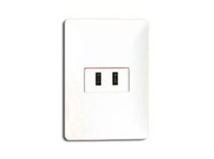 Toma Usb Doble Bm1216 Opalux