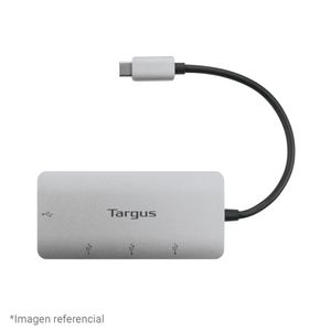 Hub Usb C Targus 4 Port Usb A 3.0 Gray Ach226bt