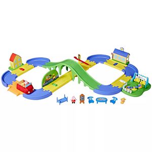 Pista de Autos Peppa Pig Alrededor de todo el Pueblo