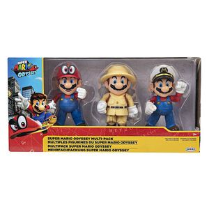 Super Mario Bros 4 pulgadas Odyssey Multipack