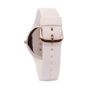 Reloj Skmei 1747 Acuático Analógico Color Blanco