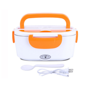 Lonchera Taper Electrico para Calentar Alimentos - Naranja