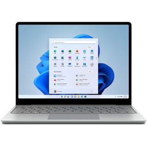 Laptop de superficie multitáctil Go 2 de Microsoft de 12,4&quot; (platino)