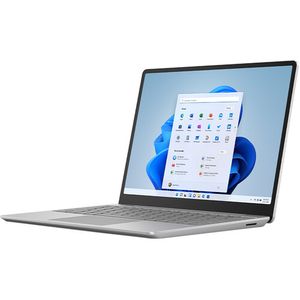 Laptop de superficie multitáctil Go 2 de Microsoft de 12,4&quot; (platino)