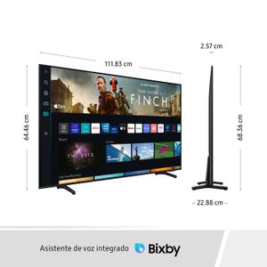 Televisor Samsung 50" LED Smart TV Crystal Ultra HD 4K UN50BU8000GXPE + Rack Giratorio