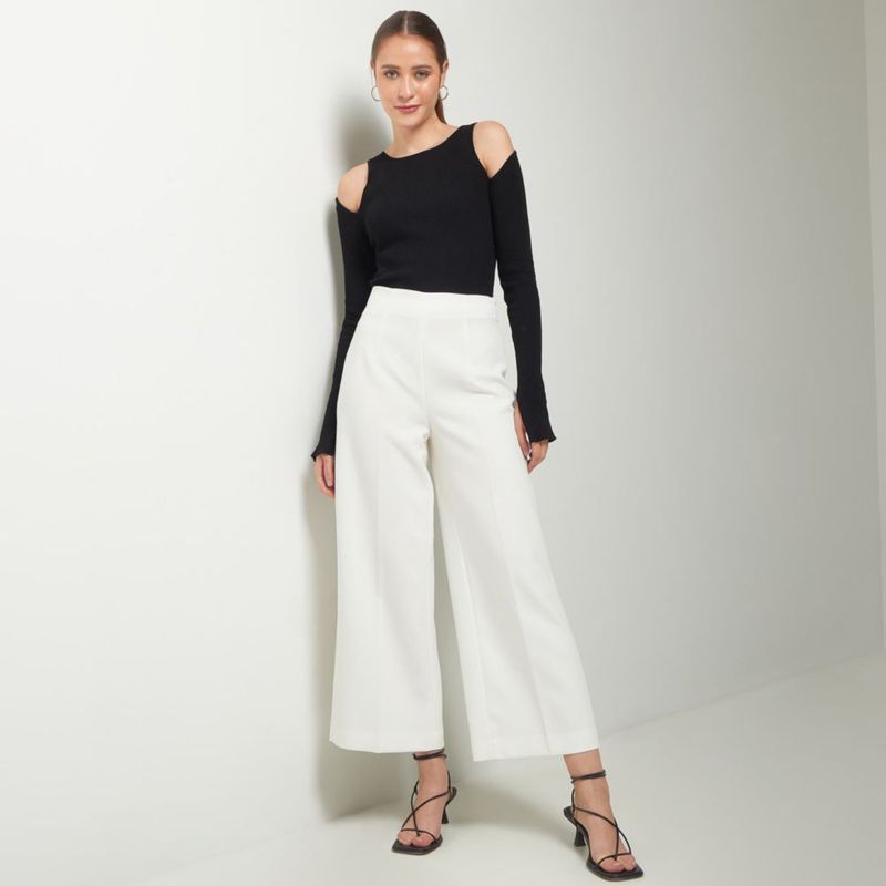 Pantalon Malabar Pinzas Mujer 