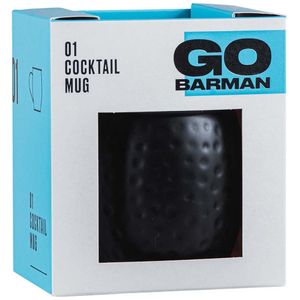 Mug GO BARMAN Cocktail Negro
