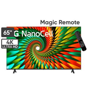 Televisor LG NanoCell 65" UHD 4K ThinQ AI 65NANO77SRA (2023)
