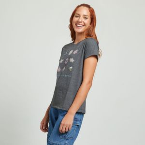 Polo Manga Corta Hypnotic Mujer Ts Basic Regular Print Mujer