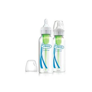 Biberón Para Bebe Dr Browns Pack De 2 De Polipropileno Boca Estrecha 8Oz/ 250Ml