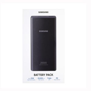 Samsung Batería Externa 25W 20000mAh Original - Negro