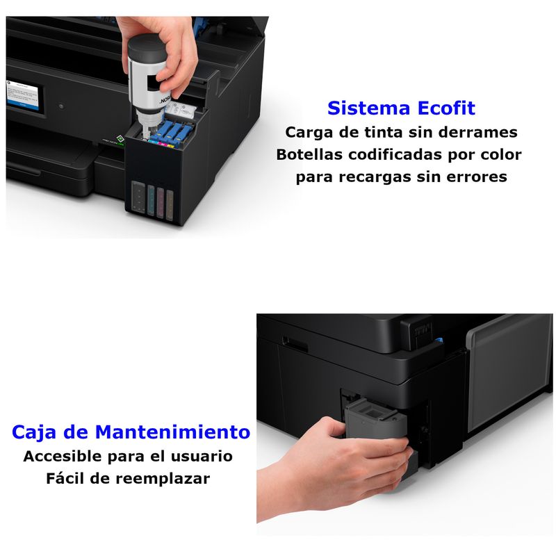 IMPRESORA MULTIFUNCIÓN EPSON L14150 A3 WIFI RED DUPLEX ADF