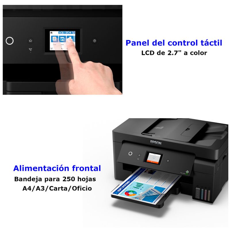 Impresora Multifuncional Epson Ecotank L14150 A3 wifi - El Punto de la  Impresora