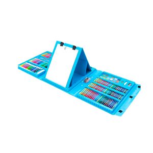 Mega Set de Arte y Dibujo para Niños de 208 Piezas Celeste