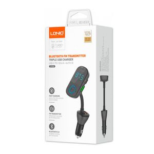 Cargador Triple USB C705Q BT5.0 para auto