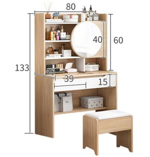 Tocador Vintage Moderno Meli 80cm