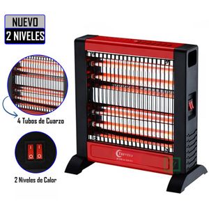 Calefactor Eléctrico de Cuarzo Trevely 1000W TCH-011