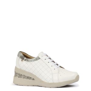 Zapatos Casuales de Cuero para Mujer PAR&SS KA23-PAOLA Blanco