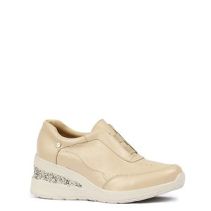 Zapatos Casuales de Cuero para Mujer PAR&SS KA23-SARA Beige