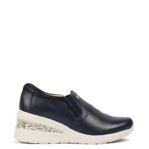 Zapatos Casuales de Cuero para Mujer PAR&SS KA23-SOFIA Azul