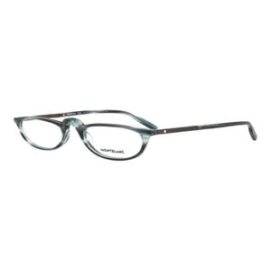 Lentes Ópticos Montblanc Mb0024O-30006848-003 Cuadrados Hombre en Azul