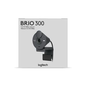 Camara Logitech Brio 300 Fhd 1080P Usb C Black