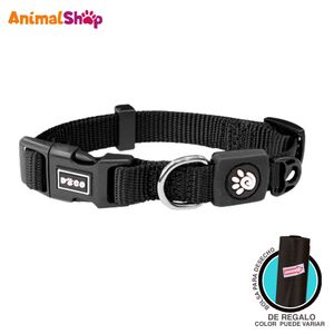 Collar  Para Perro Doco Nylon Ajustable Signature Talla Xl Negro 3.8 X 51-78Cm