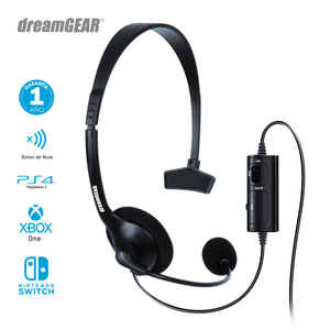 Dreamgear  Audífono Gamer Broadcaster para PS4