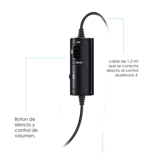 Dreamgear  Audífono Gamer Broadcaster para PS4