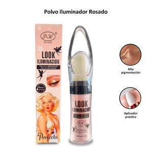 Polvo Iluminador Deluxe Perfecta Rosado
