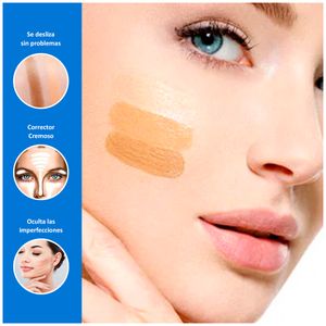 Dúo Contorno Corrector Facial Ever Beauty Ivory 02